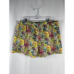 Boardies Swim Trunks Men's XL Skull Grillz Multicolor 5" Inseam Outdoor